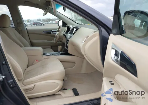 2014 Nissan Pathfinder Sv z USA, uszkodzony, nr VIN 5N1AR2MN1EC686952